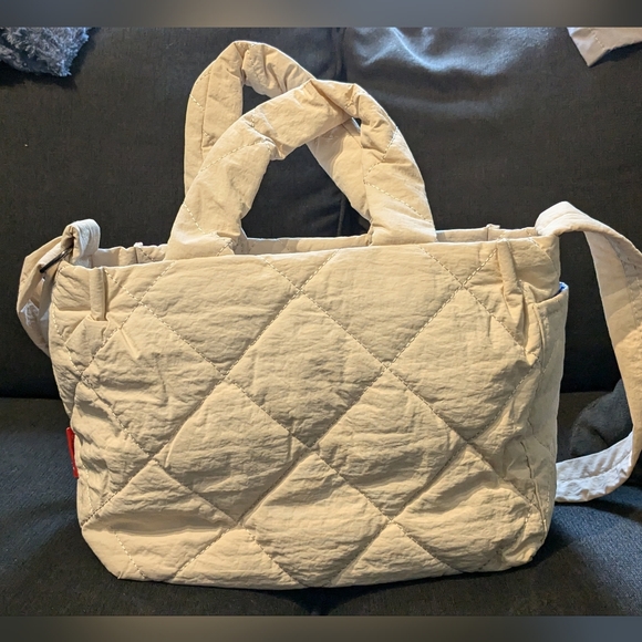 Snoopy beige quilt purse/tote - Picture 4 of 7